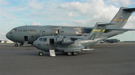 miniature c 17 plane.